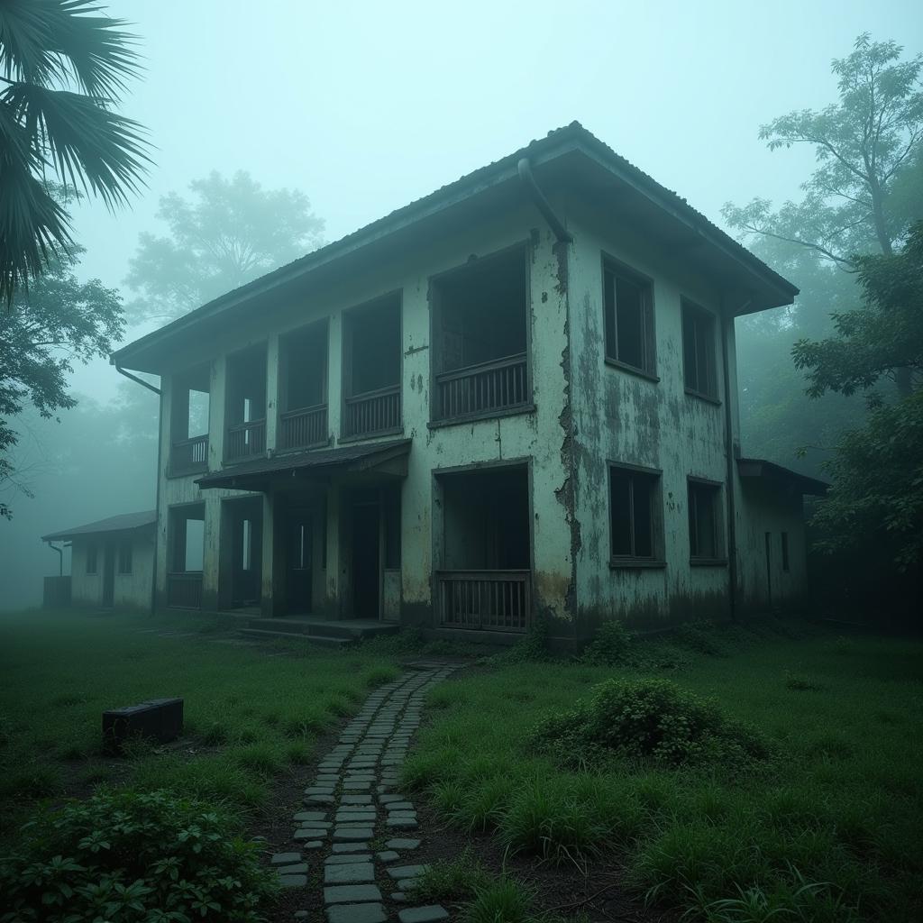 Abandoned building in Lucena