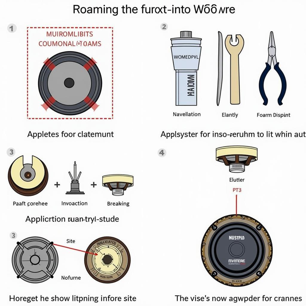 Acoustic Research 308 HO Woofer Repair