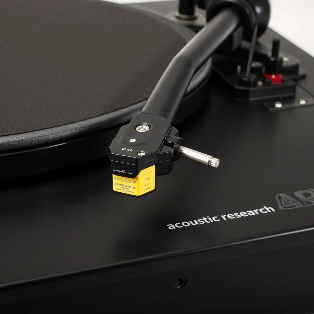 Acoustic Research AR Turntable Close-up