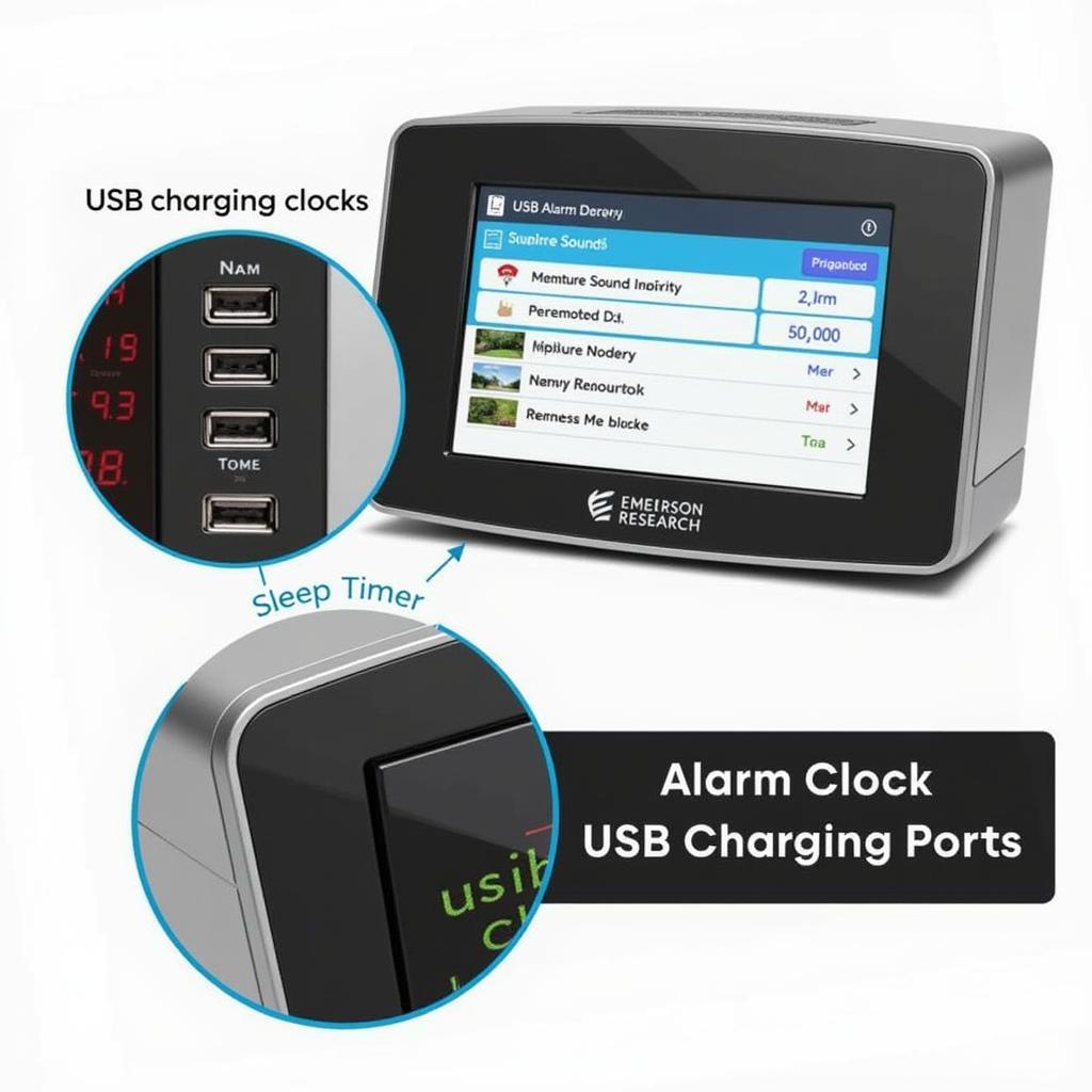 Advanced Emerson Alarm Clock Smartset Functions