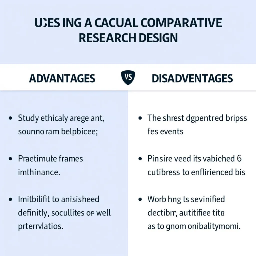 Advantages and Disadvantages of Causal Comparative Research