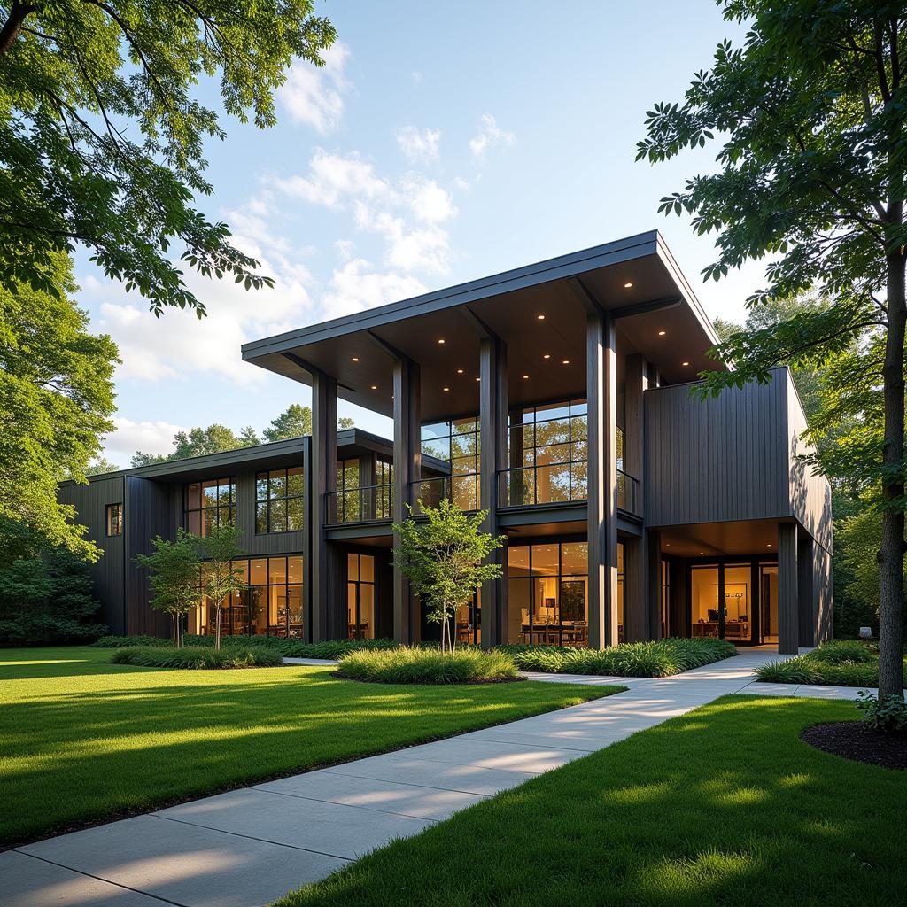 Exterior view of the African-American Research Library and Cultural Center