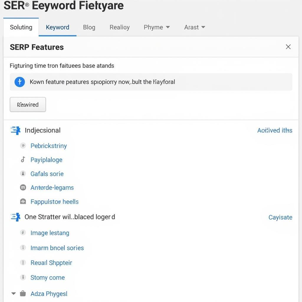 Ahrefs Keywords Explorer SERP Features Analysis