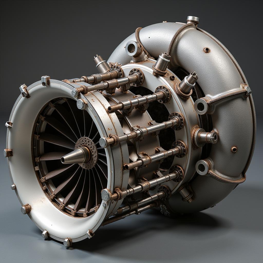 Cutaway of an Air Research Turbocharger