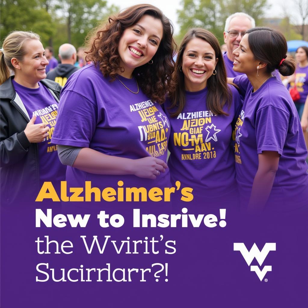 WVU Alzheimer's Awareness Event