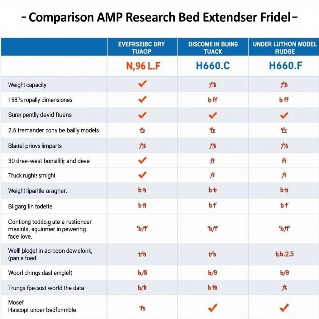 Amp Research Bed Extender Models Comparison