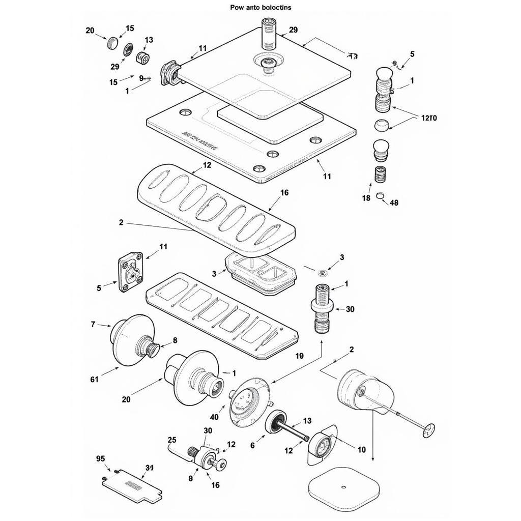 Amp Research Power Steps Parts Diagram