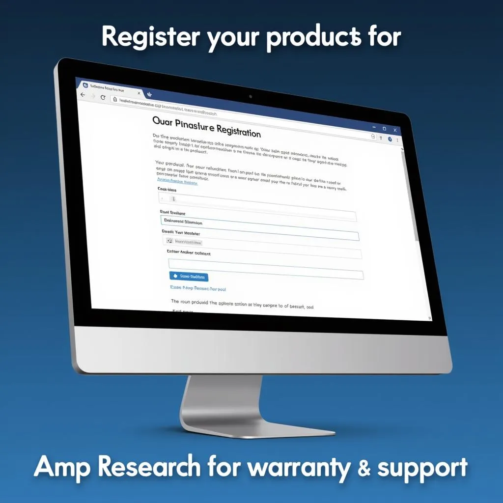 Register Your Amp Research Product Online