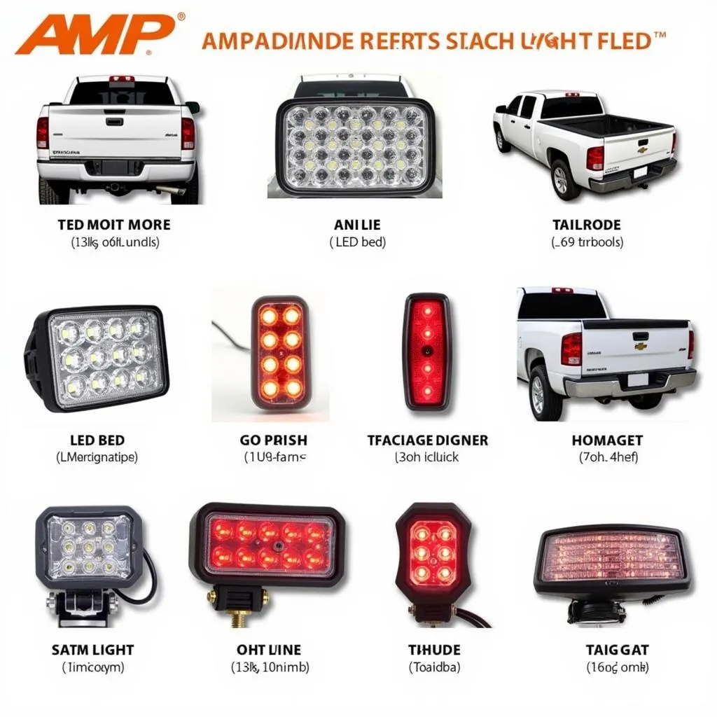 Amp Research replacement light types