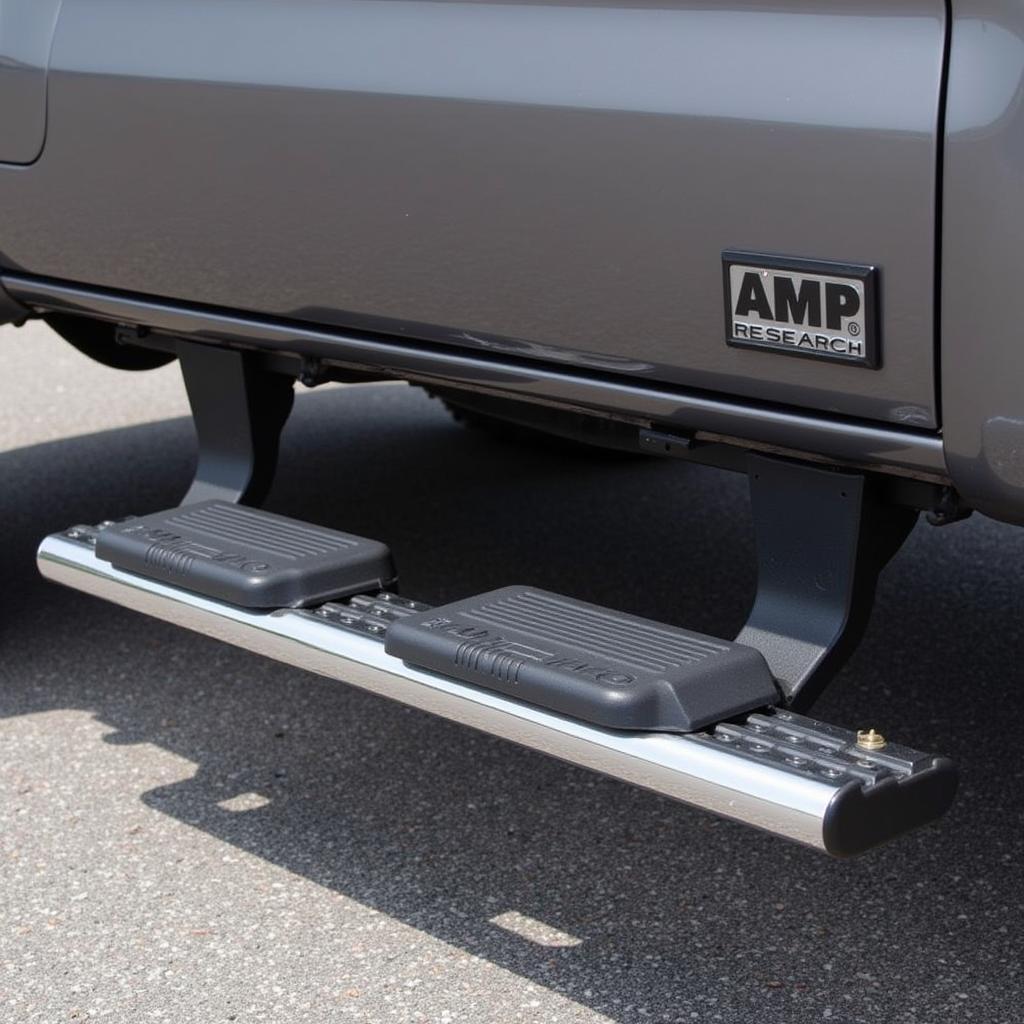 AMP Research Running Board Installed