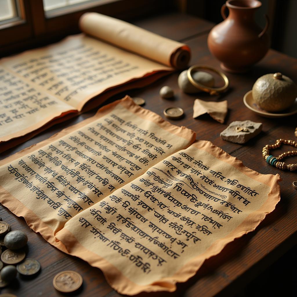 Ancient Scrolls and Artifacts