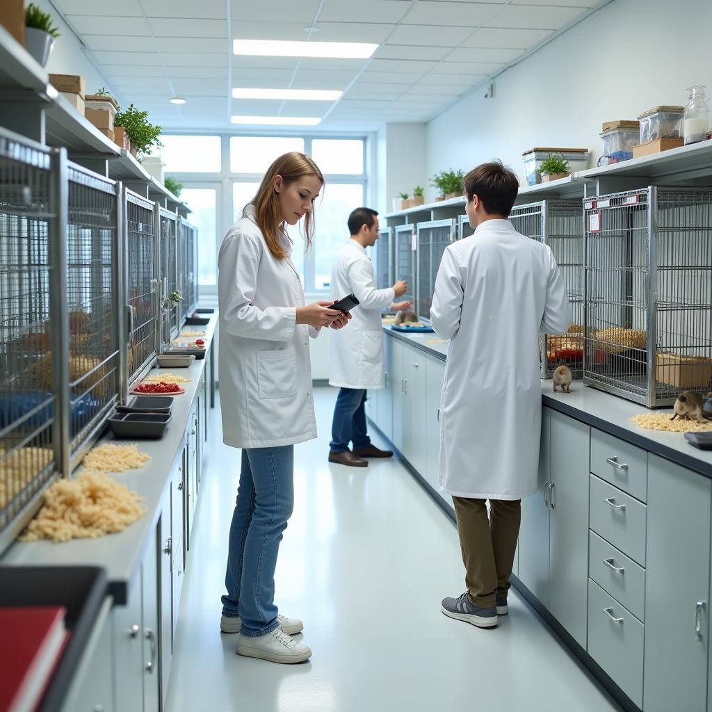 Animal Research Lab Environment