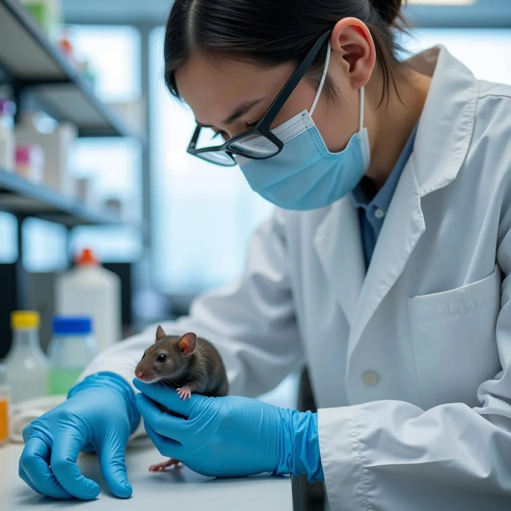 Animal Research Scientist with Mouse