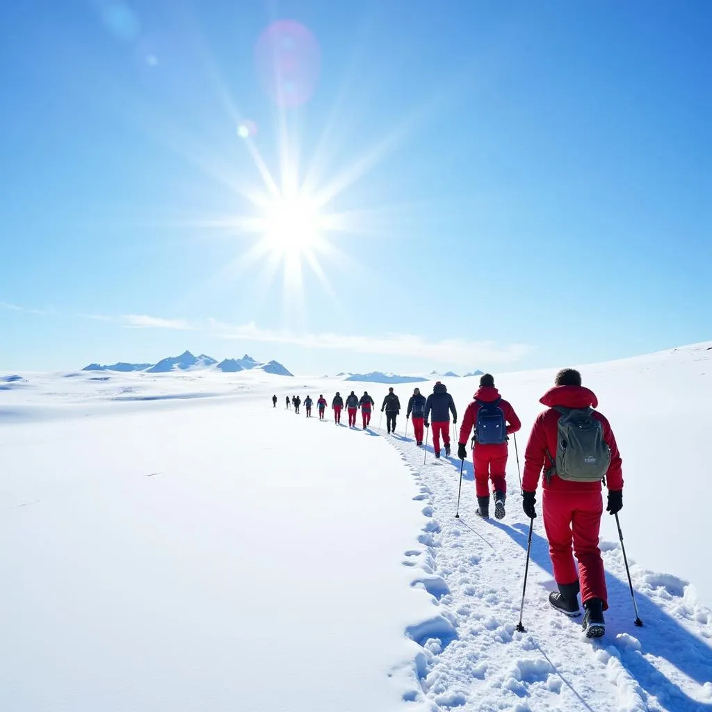 Antarctic Research Station Team