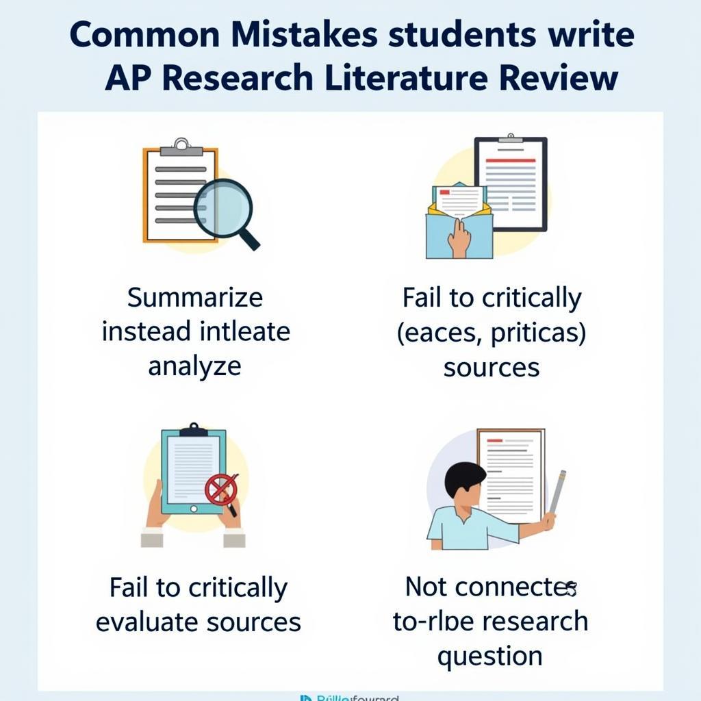 Common Mistakes in AP Research Literature Review