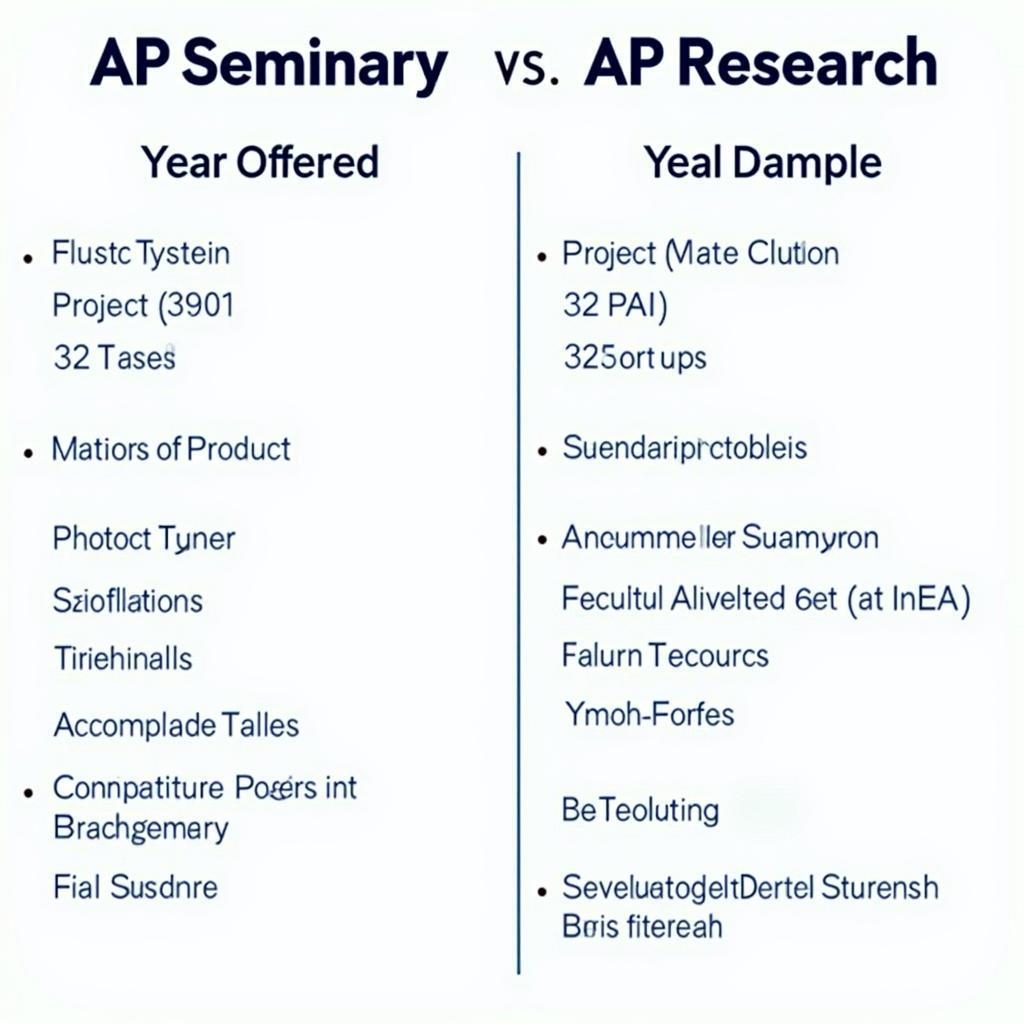 AP Seminar vs. AP Research