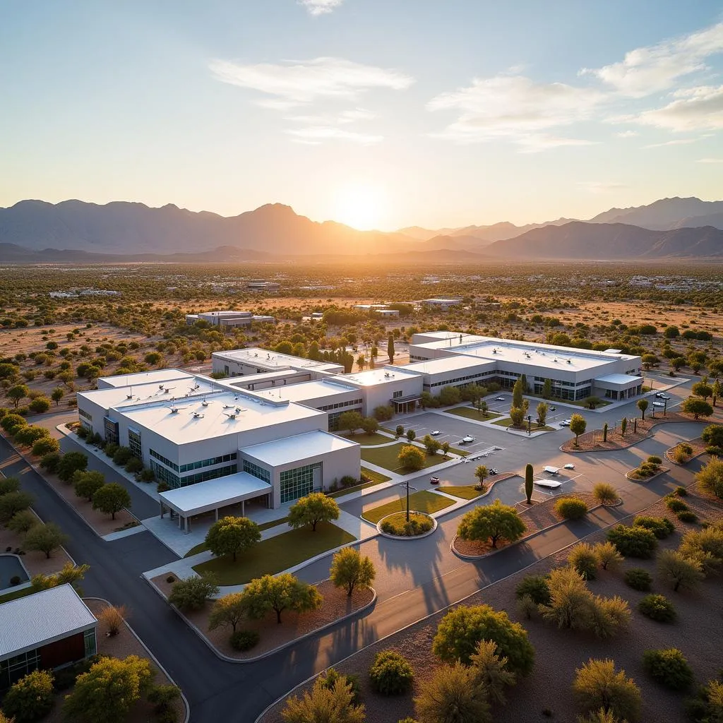 Aerial View of the Aerospace Research Campus