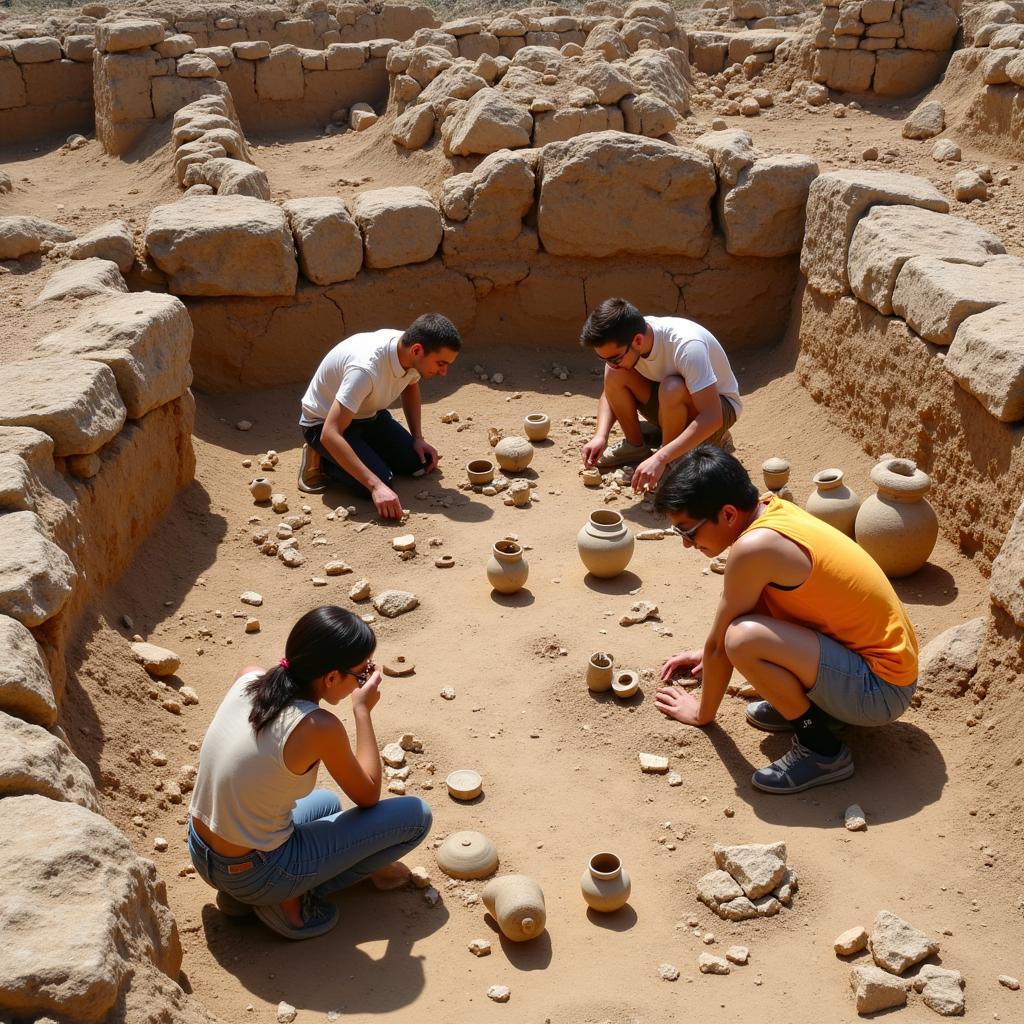 Archeological Dig Site