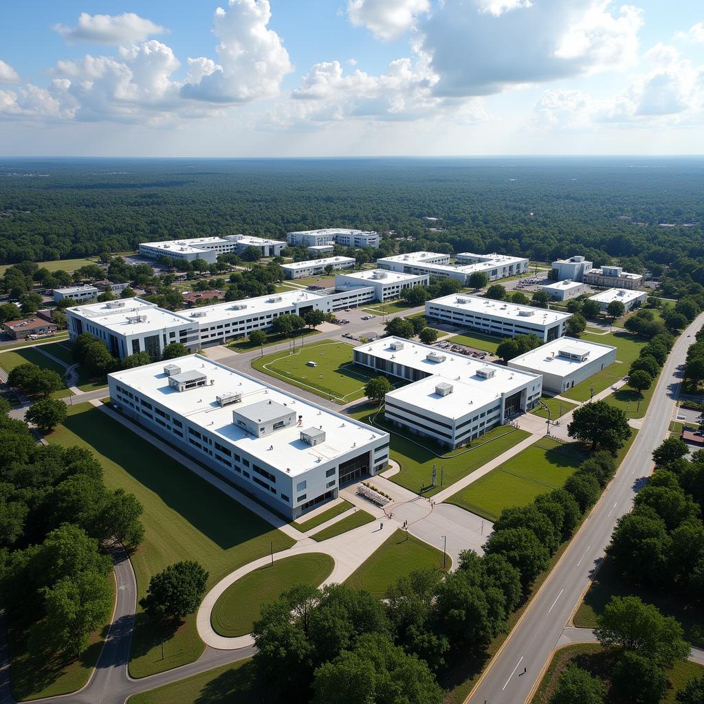 Aerial View of Applied Research Laboratories Austin