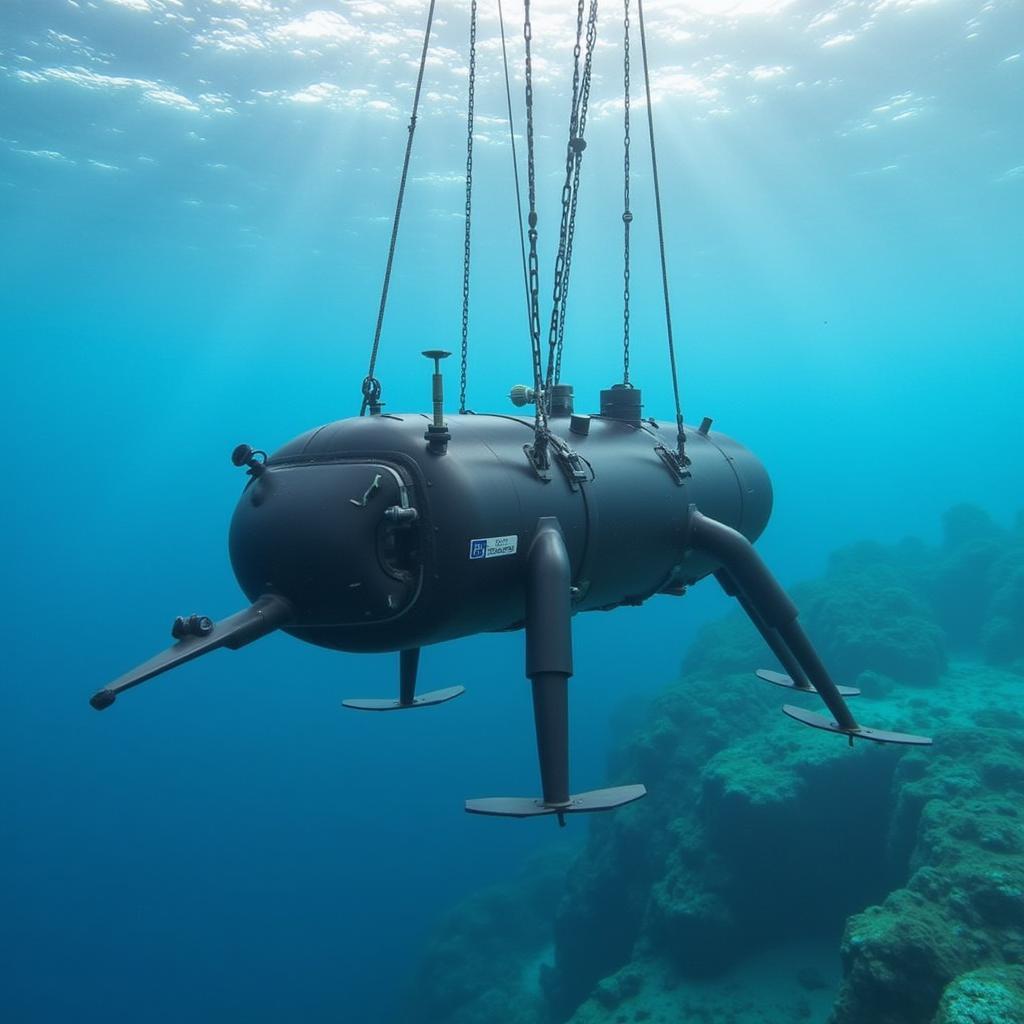 Autonomous Underwater Vehicle Deployed by ARL Austin