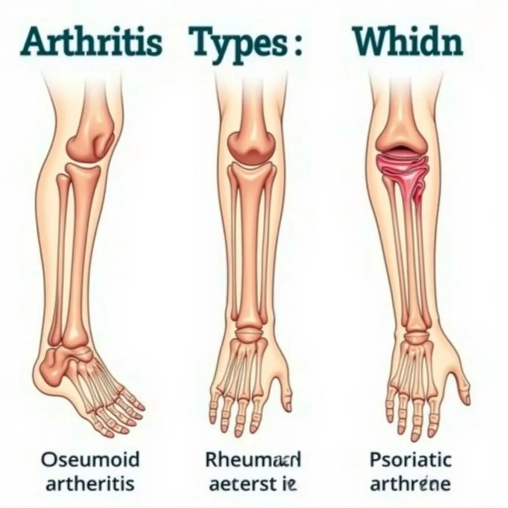 Types and Symptoms of Arthritis