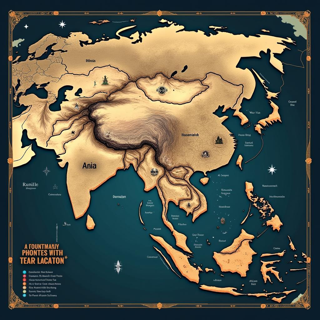 Paranormal Hotspots in Asia