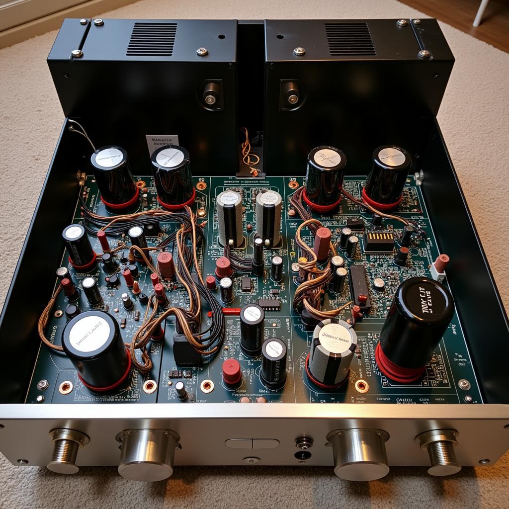 Audio Research 330M internal components and circuitry