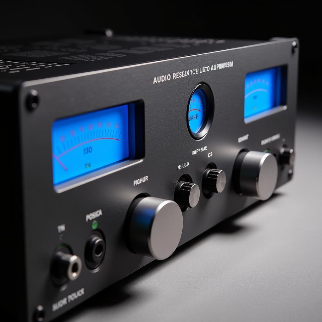 Audio Research 330M amplifier with sleek design