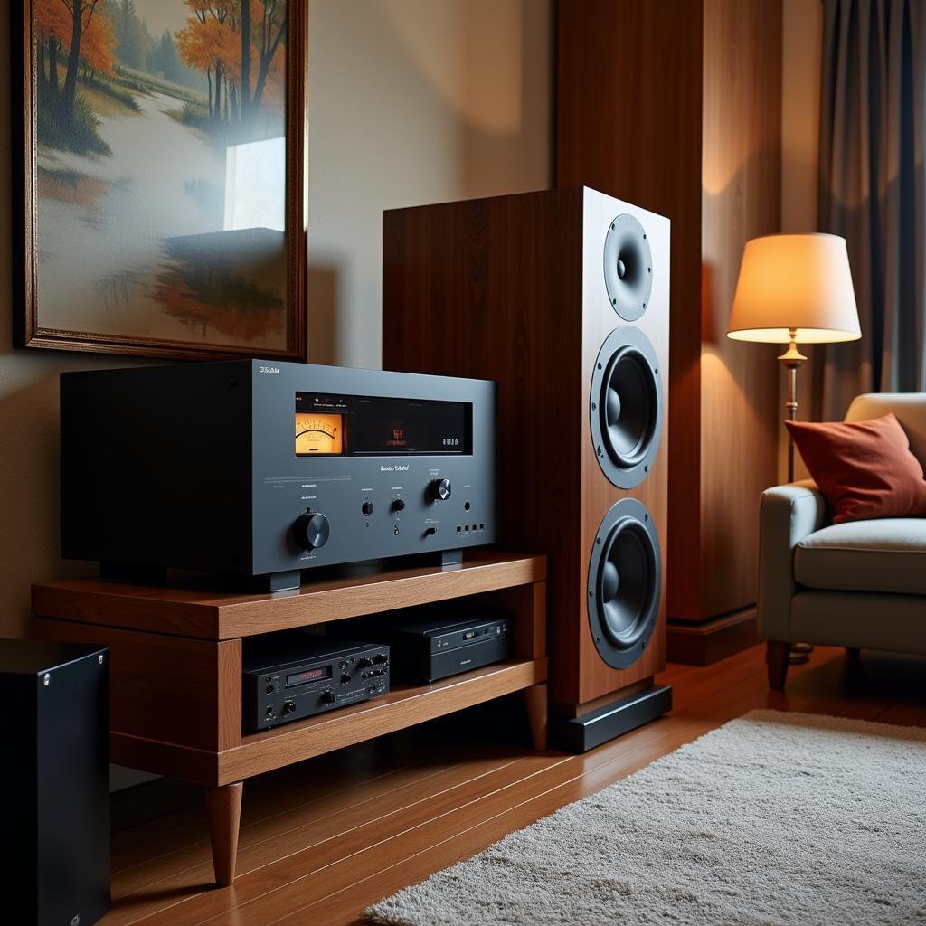 Audio Research 330M in a home audio setup