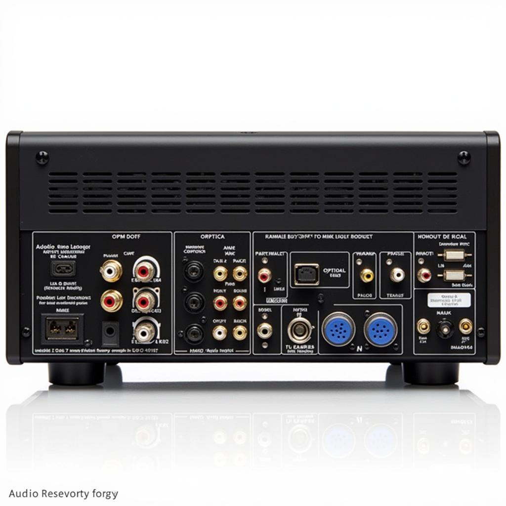 Audio Research DAC 9 Rear Connections