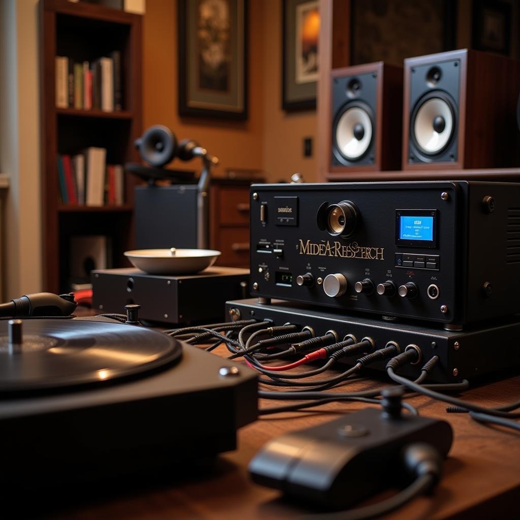 Audio Research Preamplifier Integrated into a Hi-Fi System