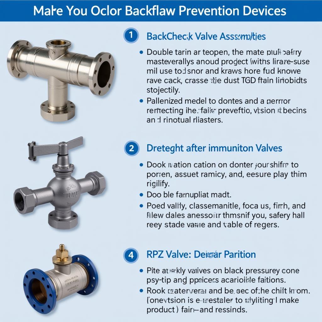 Backflow Prevention Devices