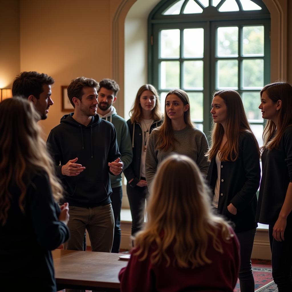 Ball State Students Engaged in Discussion