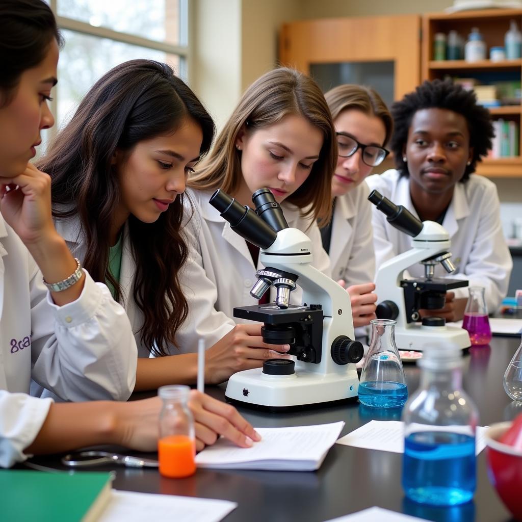 Students Conducting Research at BSRI