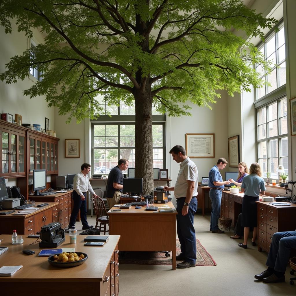 Bartlett Tree Research Lab in its early days