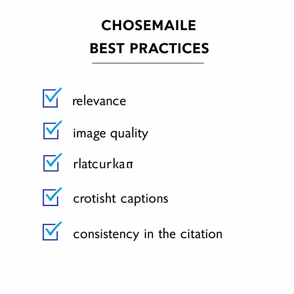 Best Practices for Image Citation