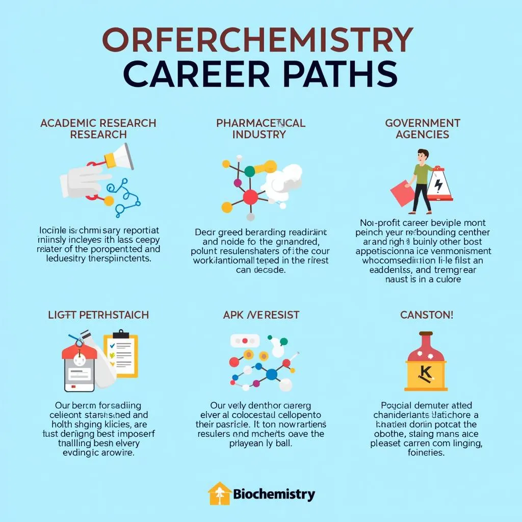 Diverse career paths in biochemistry research