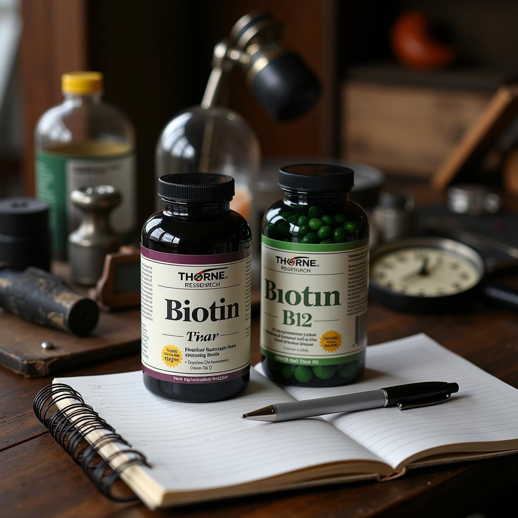 Biotin and B12 supplements for paranormal research