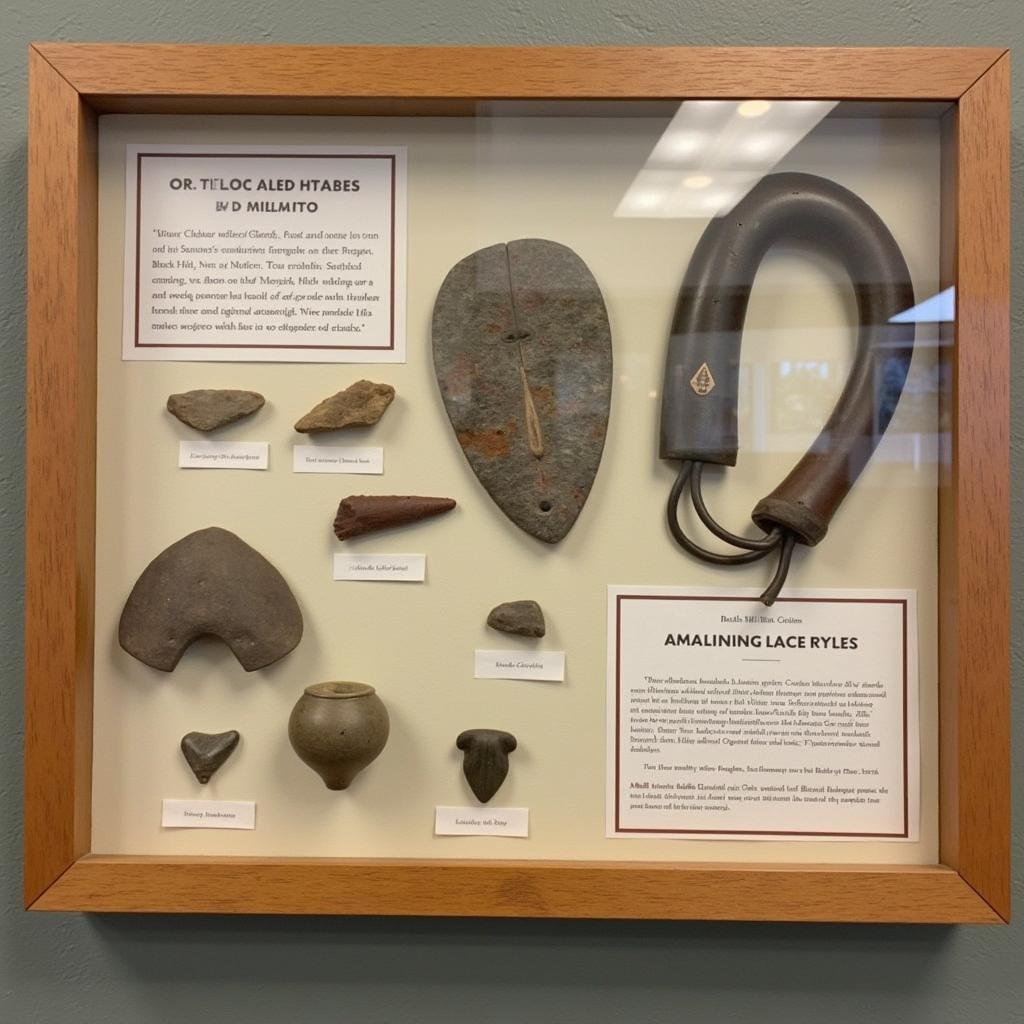 Native American Artifacts at the Black Hills Institute