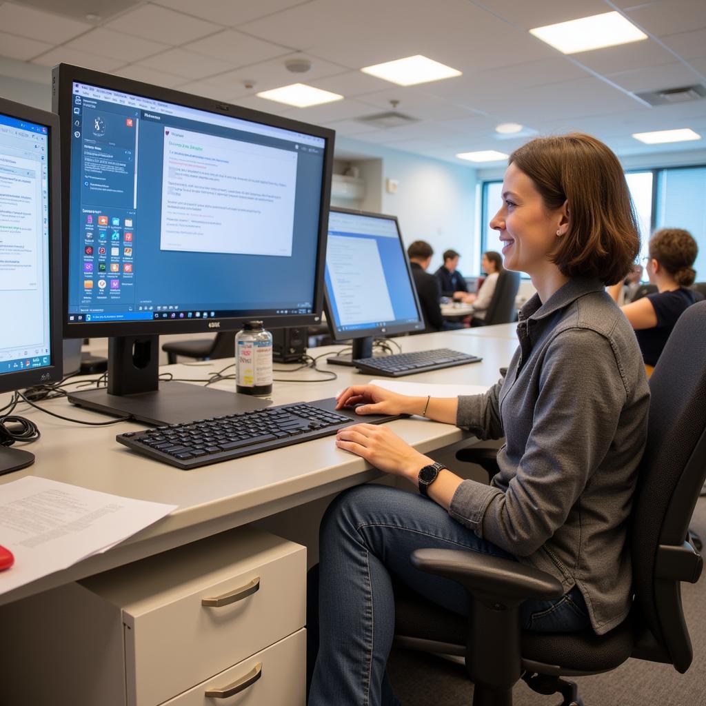 Researchers at the Blank Center