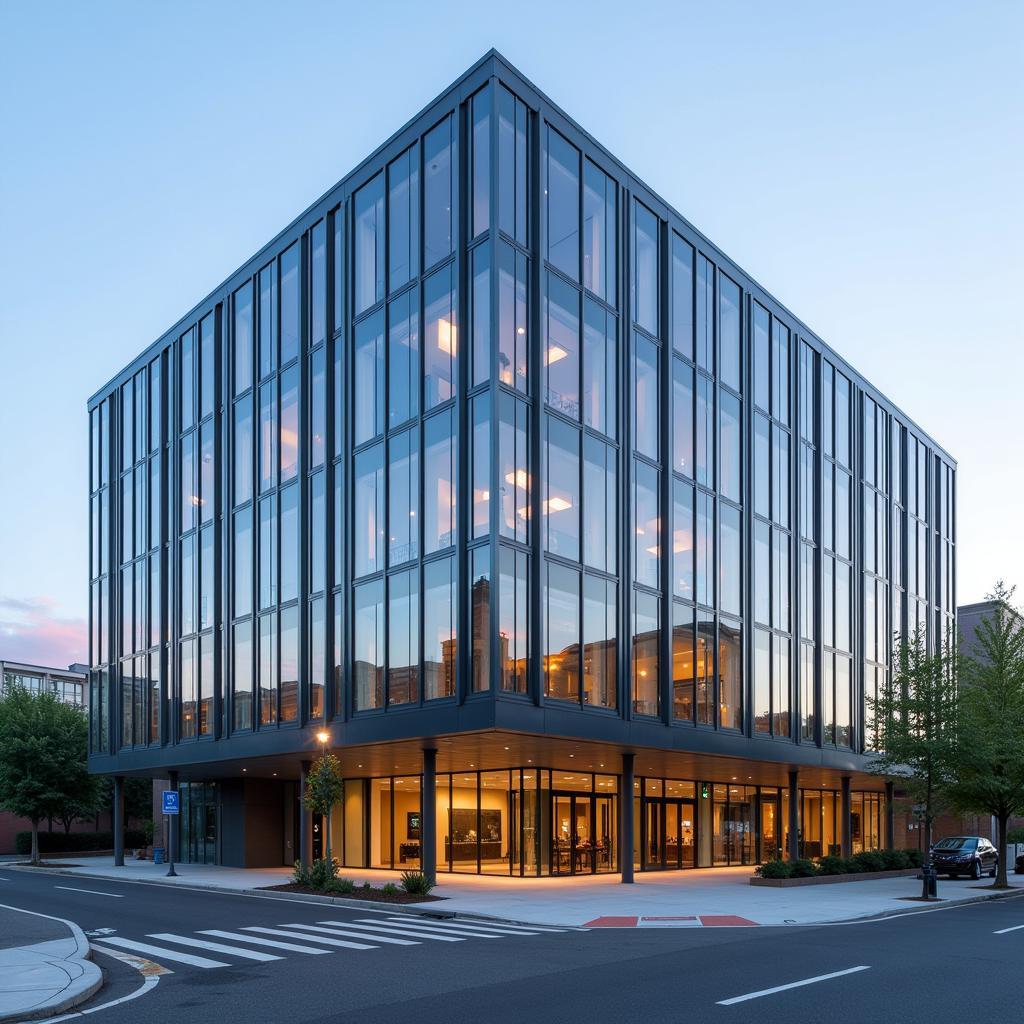 Modern office building exterior - Brookings Institution