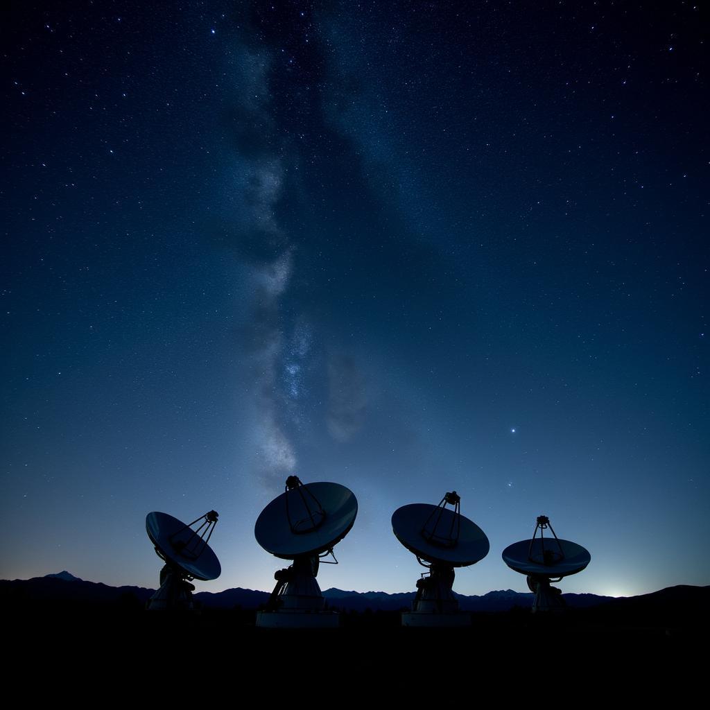 Caltech's telescope array capturing the cosmos