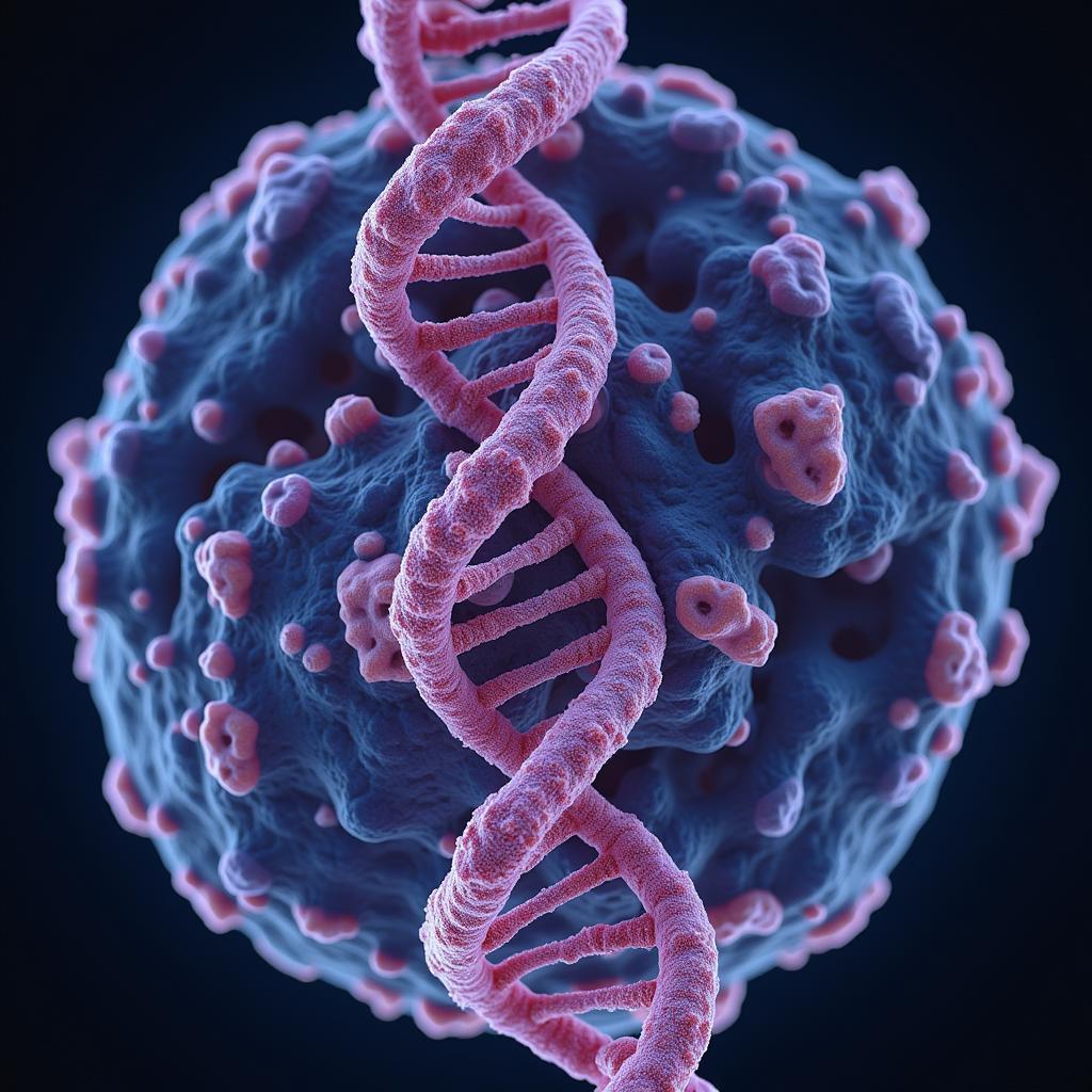 Cancer cell DNA structure