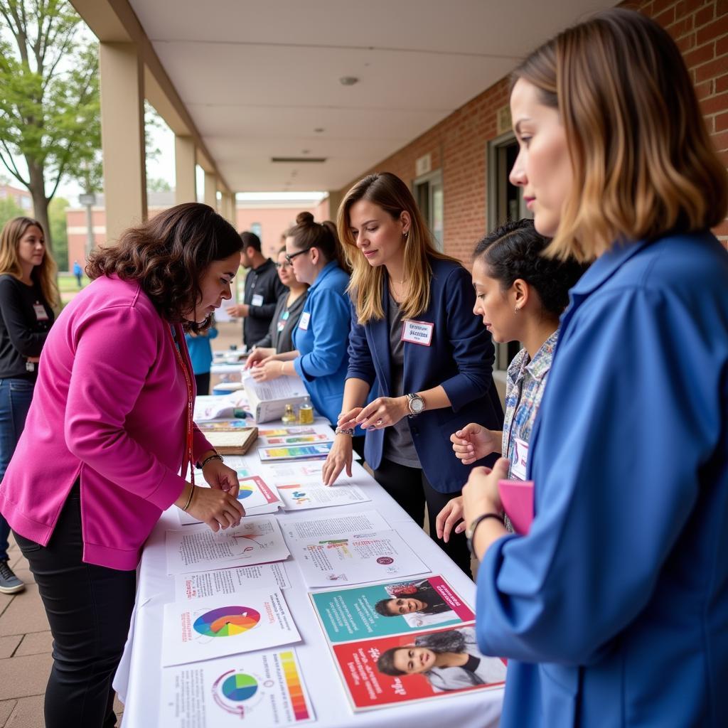 Community outreach event hosted by the Nancy N and JC Lewis Cancer & Research Pavilion