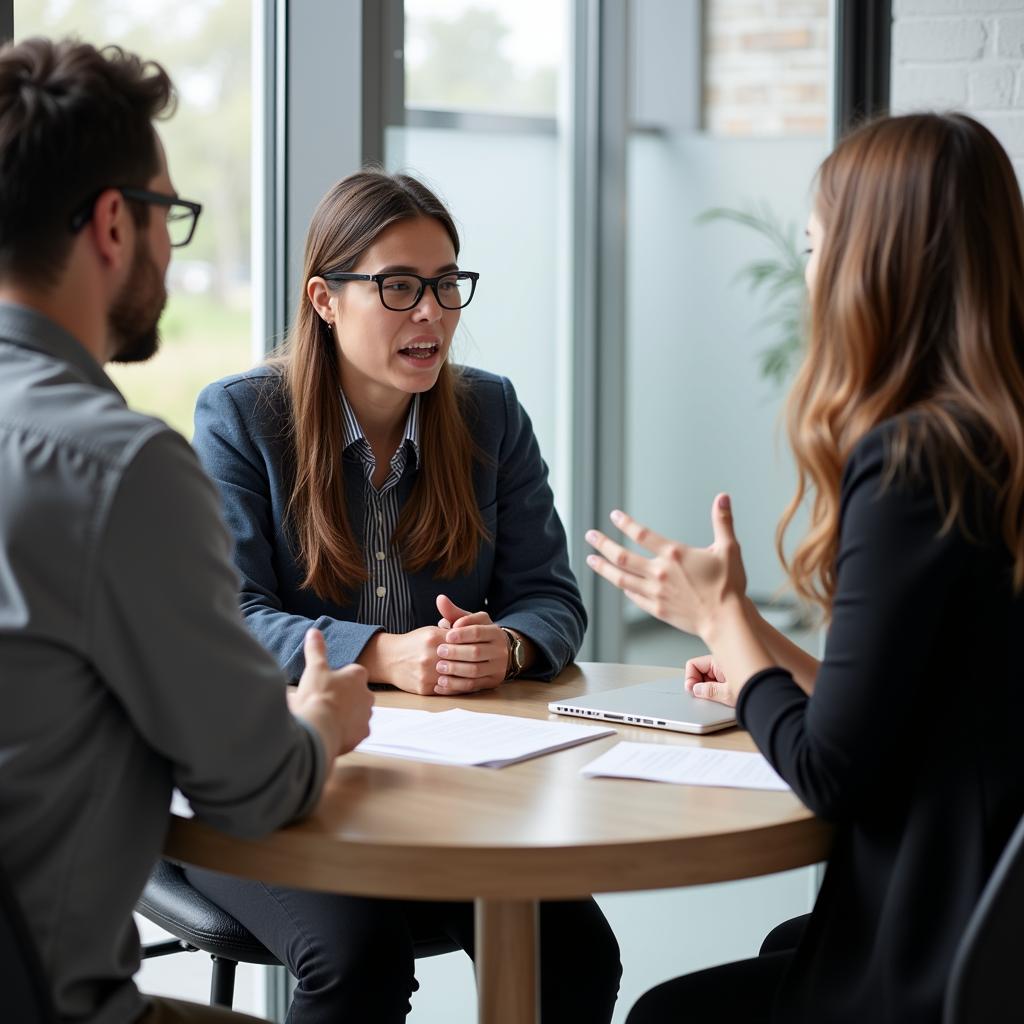 Candidate Asking Insightful Questions During Interview 