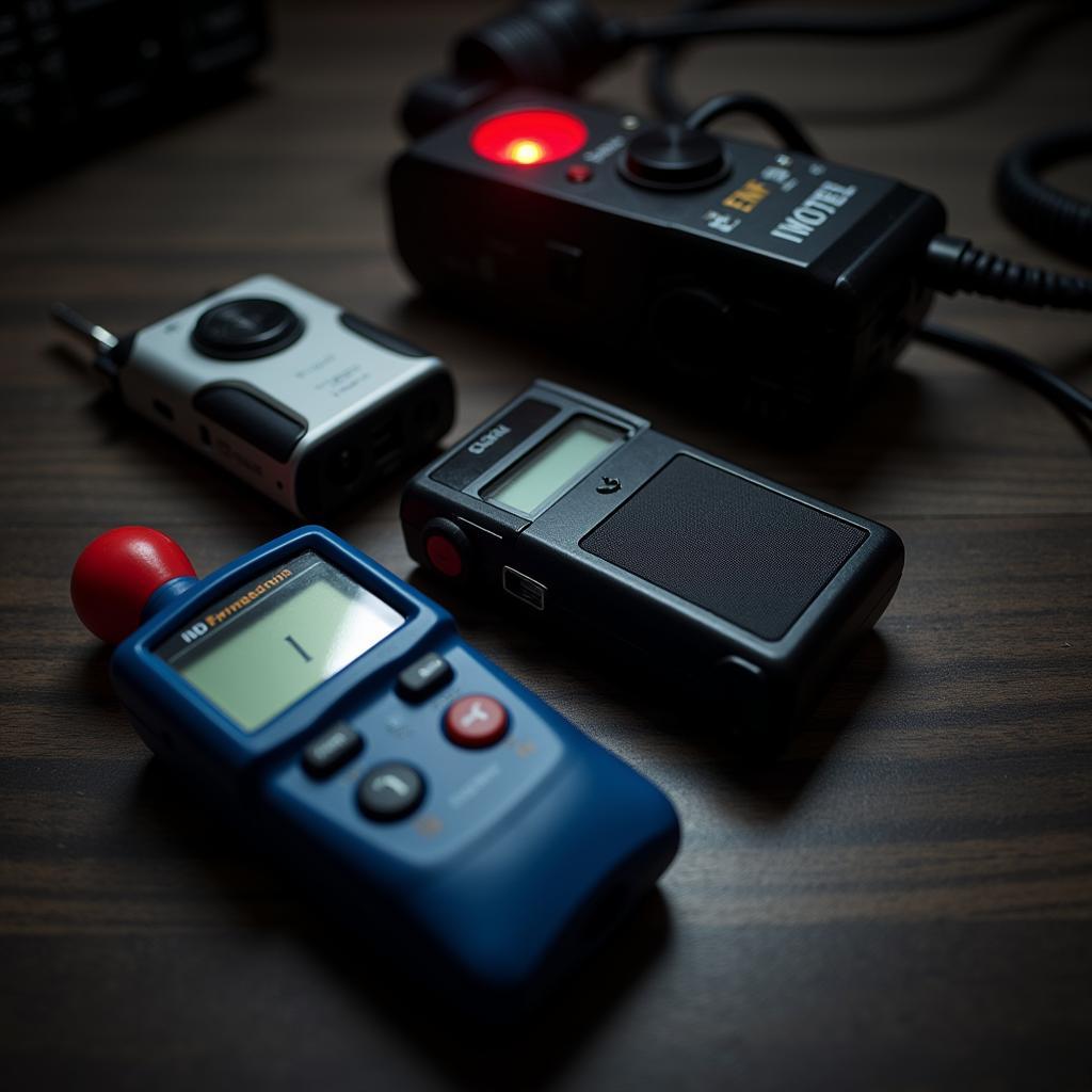 Paranormal Investigation Equipment Used by Cascadia Research Collective