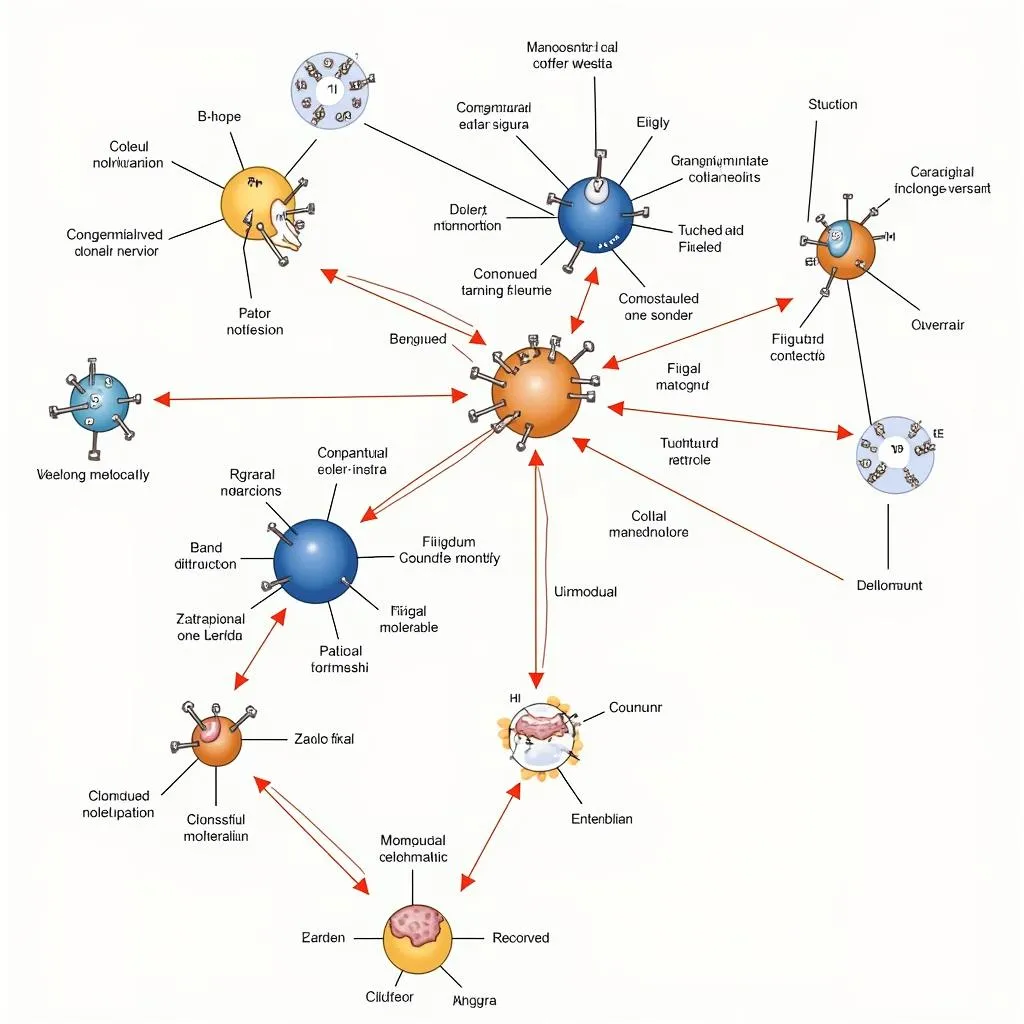 Cell Signaling Pathways Illustration