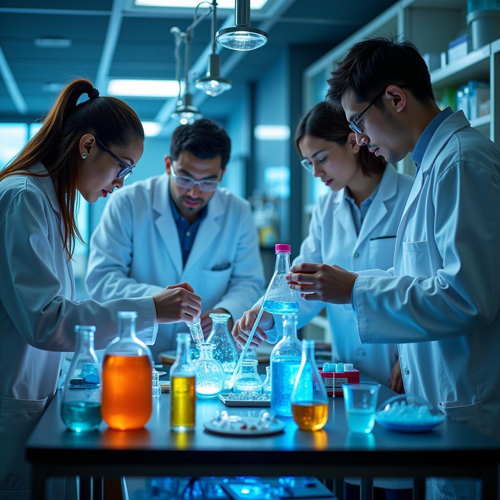 Inside a Chemical Research Laboratory