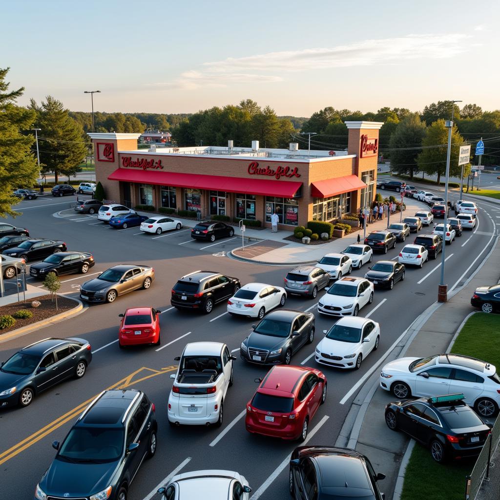 Chick-fil-A Drive-Thru Line