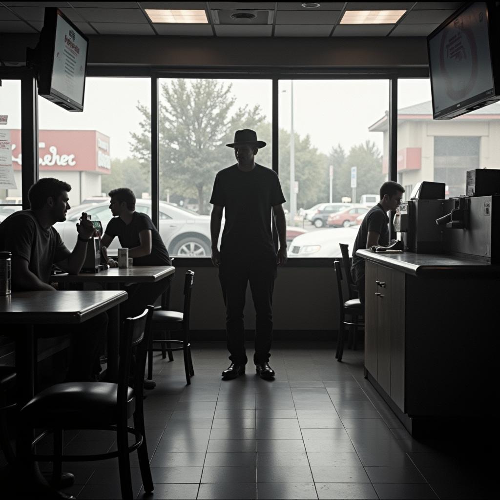 Shadowy Figure Sighting at Chick-fil-A Research Boulevard